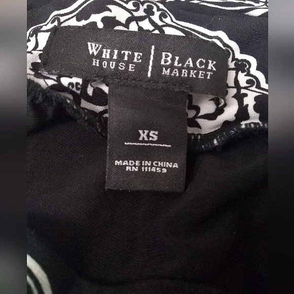 XS White House Black Market Keyhole Sleeveless Tube Top - Picture 6 of 12